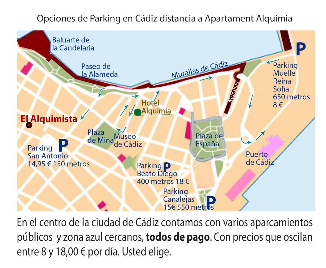 Apartamento El Alquimista Cádiz Eksteriør billede